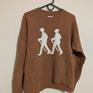 Lou & Grey (Loft) Brown Hiker Sweater